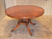 mahogany dining table top restored 