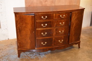 restored mahogany chest of drawers 
