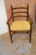 oak dining chair restored 