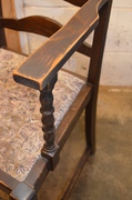 oak dining chair finish 