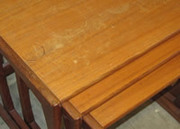 teak nest of tables mark 