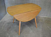 restored drop leaf dining table